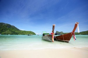 Am Strand von Ko Phi Phi