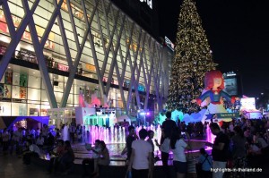 Central World zu Weihnachten