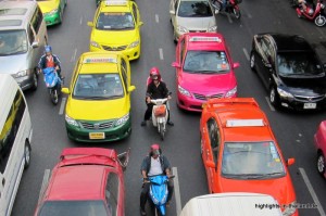 Taxis in Bangkok