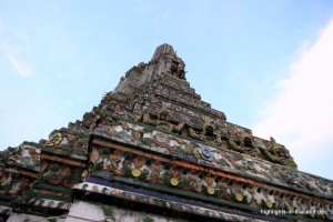 das Porzellan am Wat Arun